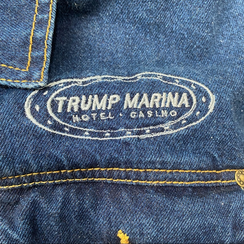 🍄 3/$30 Trump Marina Vintage Trucker Jacket - Picture 11 of 11